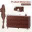 Commode double 6 tiroirs 60 po-1623531229