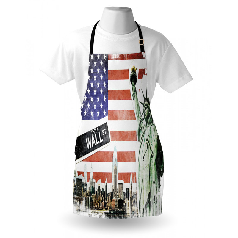 Independence Day Bib Apron