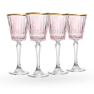 Ensemble de 4 verres à vin Cristine