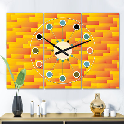 Mid-Century Wall Clock