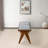 Keira Fabric Bench with Hidden Storage, Perfect for Entryways and Living Rooms, Combining Style and Functionality.