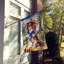 Drapeau Cowboy Welcome House-112699355