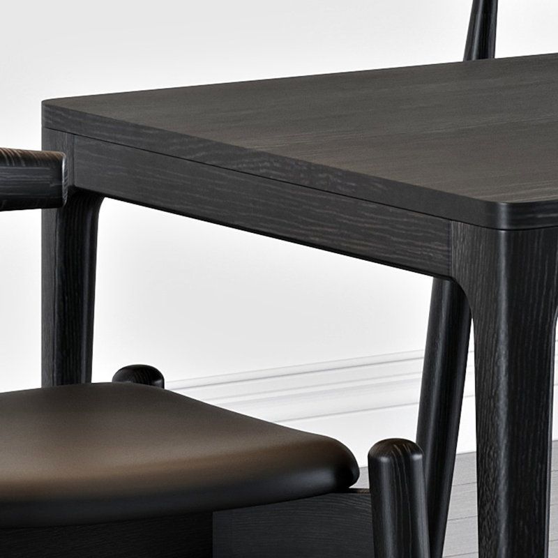 Table de salle à manger Minimalist, H 29,52 po x L 70,86 po x l 31,49 po
