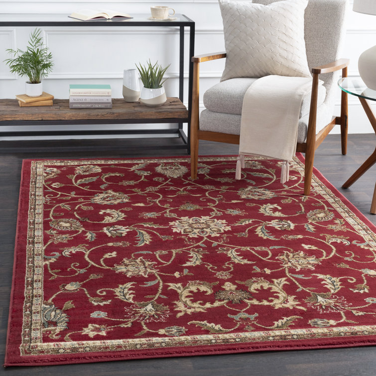 Feagin Power Loom Red Rug
