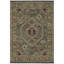 Tapis vert / multicolore en laine Lennox-1123663398-1123663395