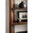 Akita Angled Three-Tier Wood Wall Shelf