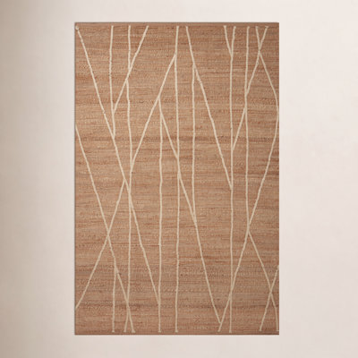 Albemarie Natural Ivory Hand-Woven Jute Rug