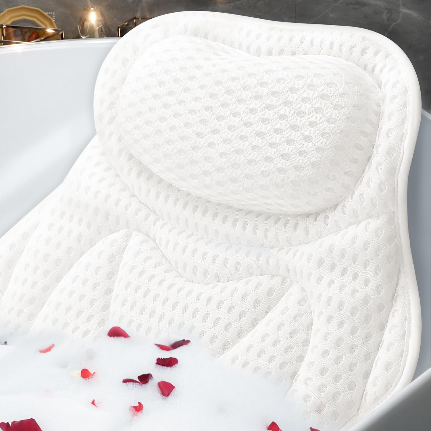 BPA Free Hot Sale Factory Directly Soft TPE Baby Bath Support Baby Bath Aid In B