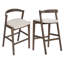 Tabouret en bois d'hévéa-118472594