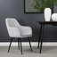 46cm H Upholstered Metal Upholstered Back Armchair-58227257-58227252