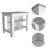 Cala 3-Shelf Wooden Kitchen Island-2031688394