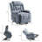 Power Lift Recliner with Heat and Massage, Infinite Position Adjustable, Side Pockets, Comfort Home Reclining Chair-1304387632