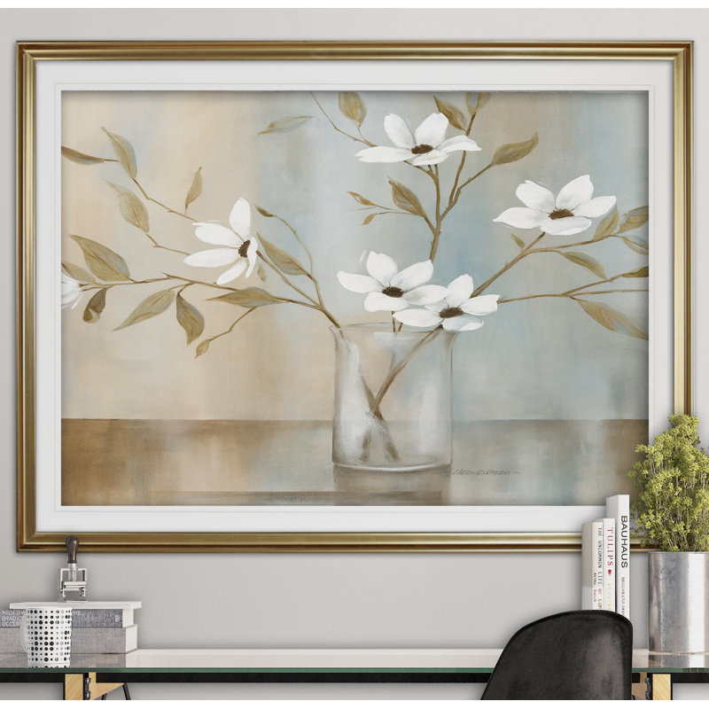 «Pastel Light II», reproduction d'art encadrée, Or, H 24 po x l 32 po x P 1,5 po