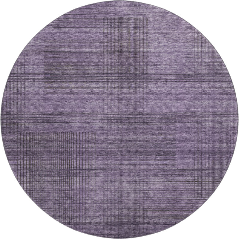 Tapis de qualité supérieure Prisco, Rond 8 pi