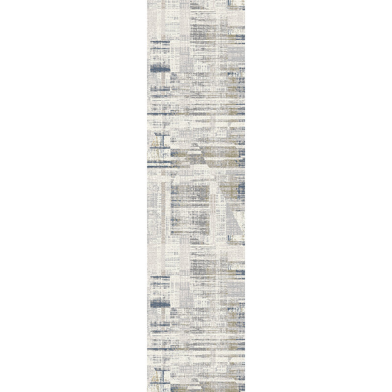 7,10 x 10,10 4316-899 BEIGE / MULTI, Tapis de couloir 2 pi 3 po x 7 pi 7 po