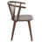 Condrey Paras Curved Back Wood Dining Chair-1417383733