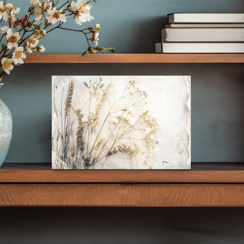 «Soft Rustic Botanicals Delicate Rustic Serene», H 12 po x l 18 po
