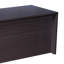Coquille de bureau Nea, plateau de poste de travail de 66 pouces, bois gris fumé Driftwood-118318964-118318966