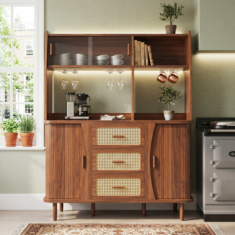 Metal Rectangle Accent Cabinet