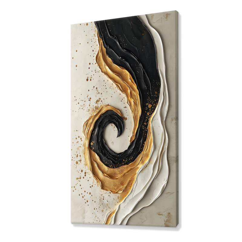 Impression sur toile encadrée Goldern, 60" H x 28" W, Toile tendue, Ne s’applique pas