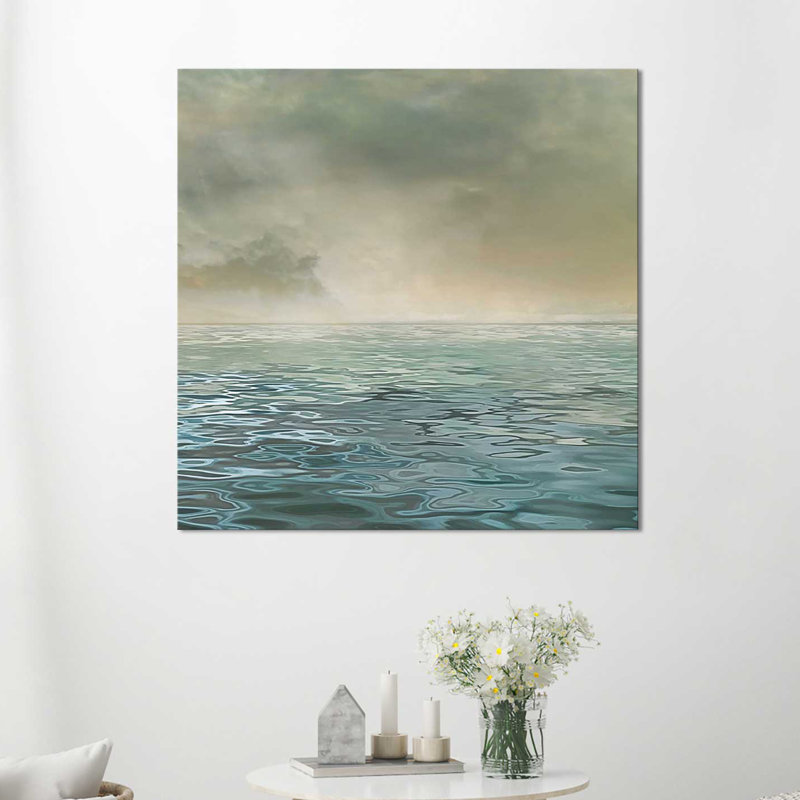 «Foggy Morning 2», reproduction, H 18 po x l 18 po x P 1 po, Toile tendue