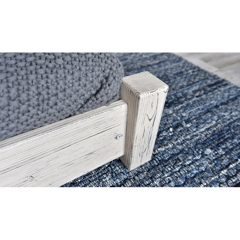 White Springs Solid Wood Bed, European Kingsize ( 160 x 200 cm )