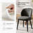 Kanalu Modern Dining Chair Set with Solid Wood Legs-1109626422-1109626419