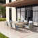 Mariene 8 - Person Metal Patio Dining Set with Rectangular Table , Cushions Included