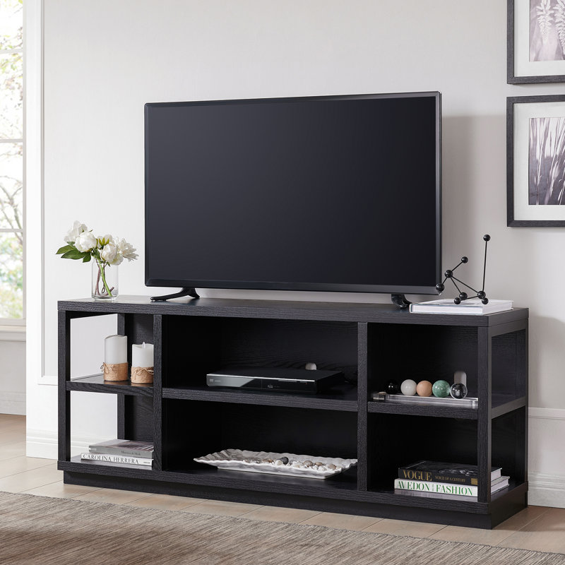 Unfinished TV Stand for TVs up to 65", Black