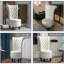 Fauteuil à oreilles 26 po en velours capitonné Esther-1388452368