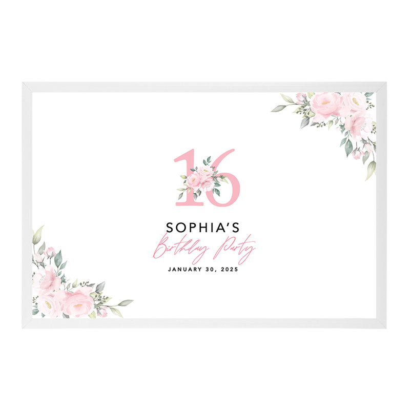 Signe d'anniversaire en papier