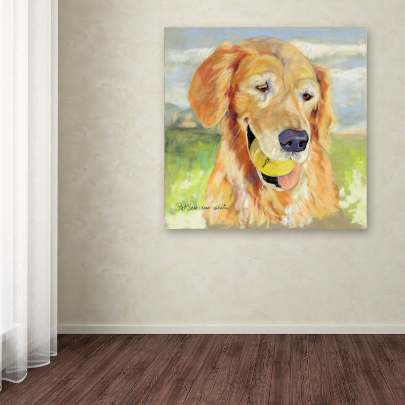« gus », reproduction d’art sur toile, H 14 po x l 14 po x P 2 po