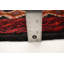 Tapis noir en laine noué à la main de conception unique 3 pi x 5 pi 2 po New Age Branigans