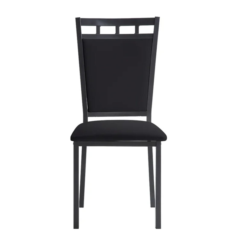 Chaise d'appoint Parrett, Noir