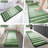 Absorbent Non-Slip Striped Bath Mat Bathroom Rug (Set Of 3)-509783049