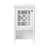 Hembree 17"W 58"H Traditional Style Free-Standing Bathroom Cabinet With Storage Hutch