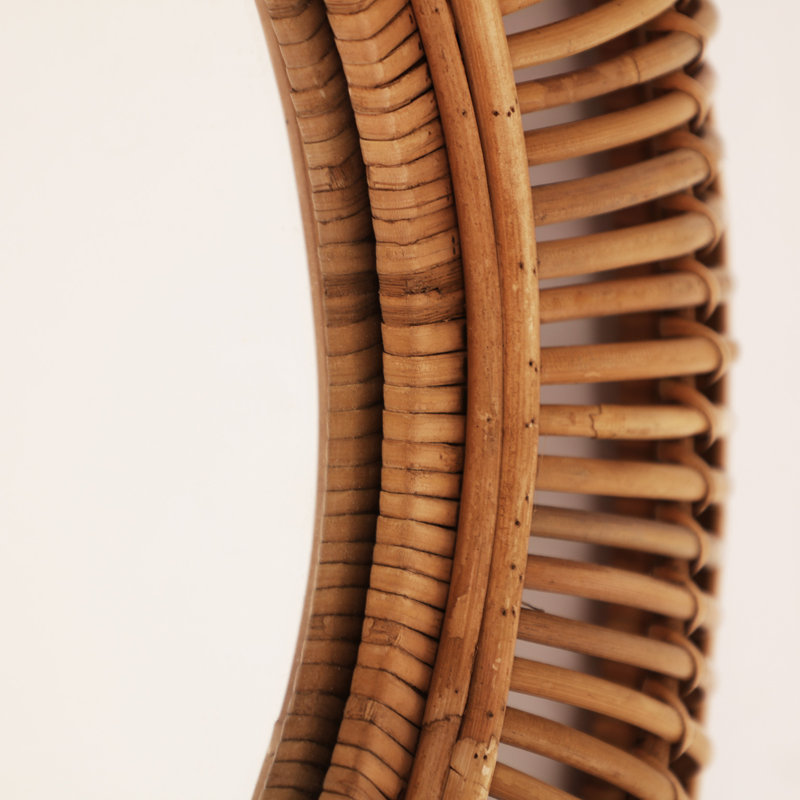 Harviell Wood Wall Mirror