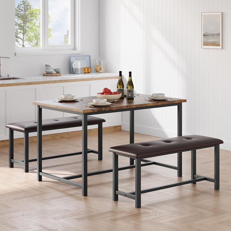 Dining Set, Brown, Brown, Brown, Brown