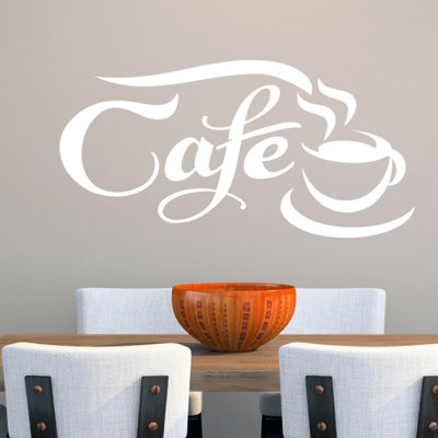 Food & Beverage Non-Wall Damaging Wall Decal