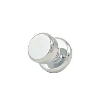 Bowery Knob with Greyson Trim Non-Turning Lock