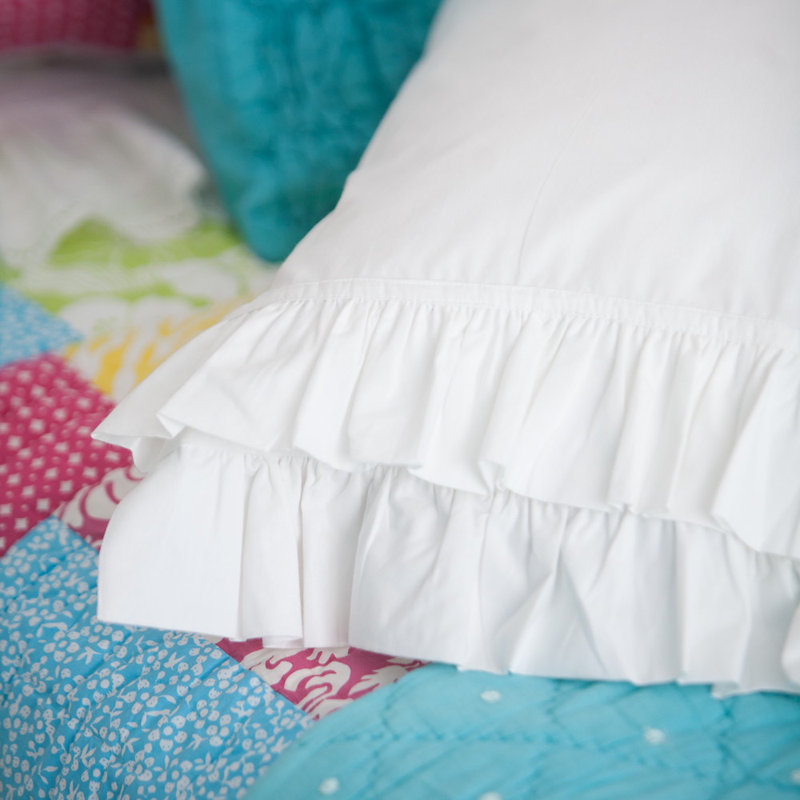 Mosley Cotton Blend Percale Sheet Set -, King Sheet Set + 2 Pillowcases, White