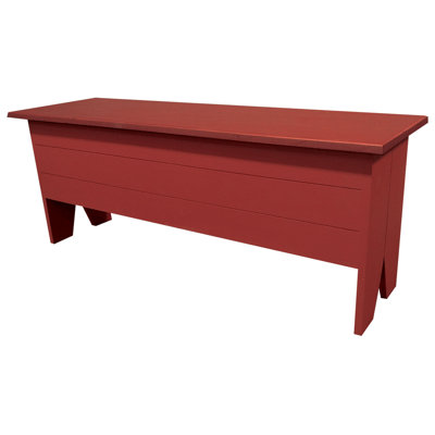 Banc de rangement en bois massif Kalki