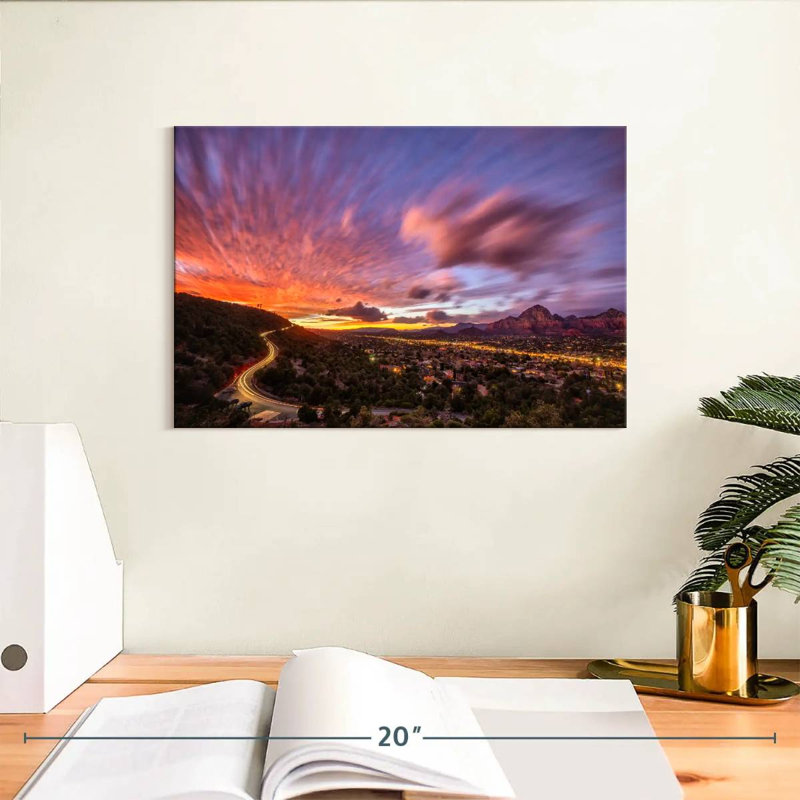 Alvord, coucher de soleil à Sedona II