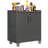 29.5''W Metal Removable Garage Storage Cabinet with Adjustable Shelf-Durable Tool Cabinet.
