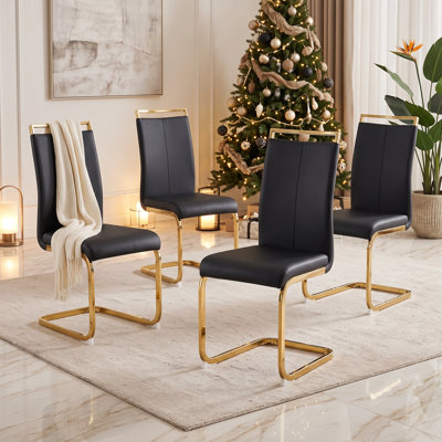 Chaises de salle à manger Modern Glam
