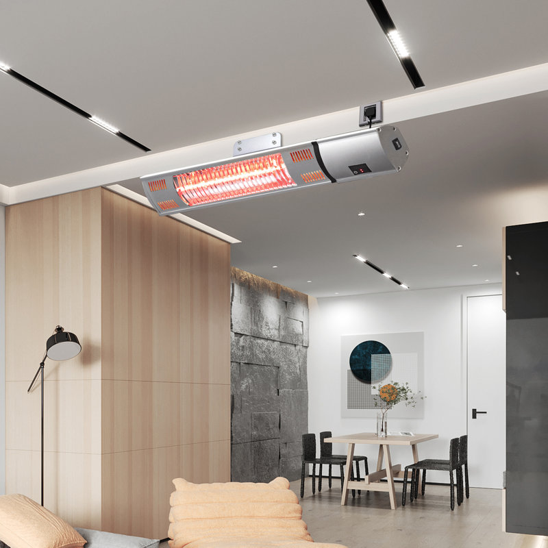 Stainless Steel Electric Ceiling Mounted Patio Heater