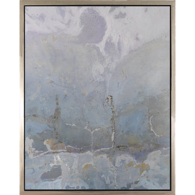 «Mood Mist», peinture sur toile à cadre flottant