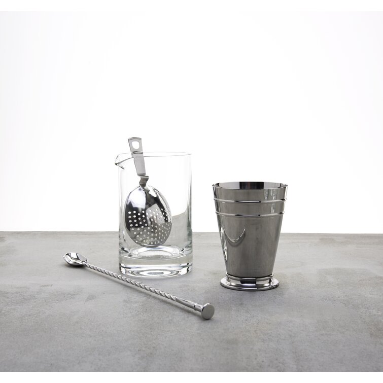 Crafthouse by Fortessa Footed Stainless Steel Cocktail Jigger