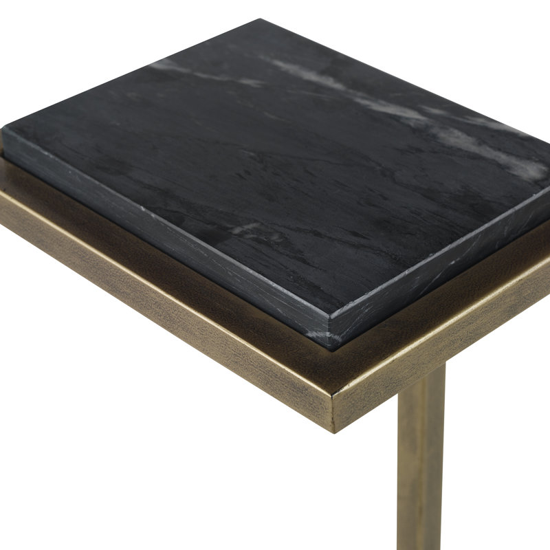 FURNITURE, Black Marble/Aged Gold