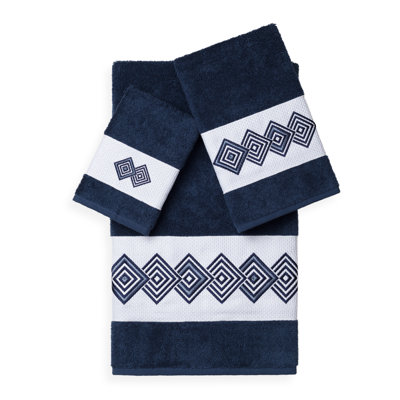Noah 3 Piece Turkish Cotton Towel Set